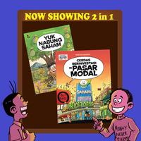 Gambar Kartun Edukasi Yuk Nabung Saham / Cerdas Berinvestasi di Pasar Modal dari jokerbooks Kota Tangerang Selatan 2 Tokopedia