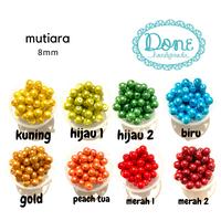 Gambar manik manik mutiara pearl beads gantungan kunci payet pearl - pink dari Done Handymade Kota Administrasi Jakarta Barat 2 Tokopedia