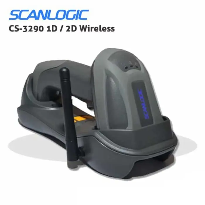 Scanlogic Scanlogic CS3290 Scanner Barcode 1D 2D Wireless USB Serial Gudang ...