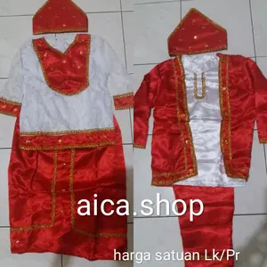 baju adat Maluku size M SD 1-2