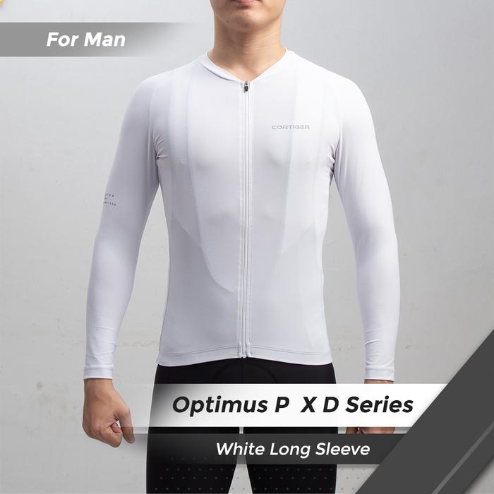 Gambar Jersey RB CORE OPTIMUS "PxD WHITE" LONG SLEEVE MEN dari Cortiger Kota Surabaya Tokopedia