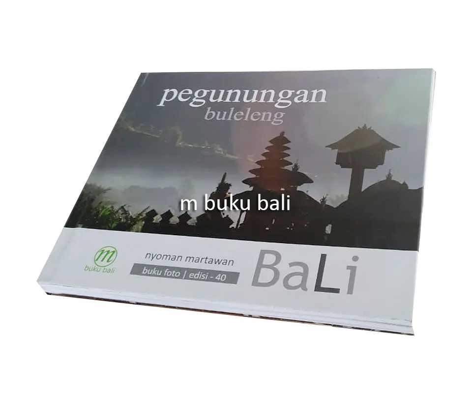 Pegunungan Buleleng Bali buku foto