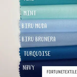 Kain Katun Toyobo Fodu Premium Bahan Kain Katun Jepang Katun Polos