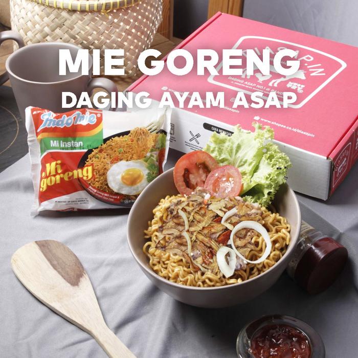 Gambar Mie Goreng Daging Asap Ayam Diasapin | Indomie Sei Ayam Siap Saji - Chili Oil dari DIASAPIN Kota Bandung Tokopedia