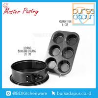 Gambar VALUE 2 PCS SET 6 Cup Muffin Pan / Spring Form 20 cm dari Bursa Dapur Mall Kota Administrasi Jakarta Barat 1 Tokopedia