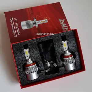 Sepasang (2Pcs) Lampu LED Mobil DHD H11 6000K