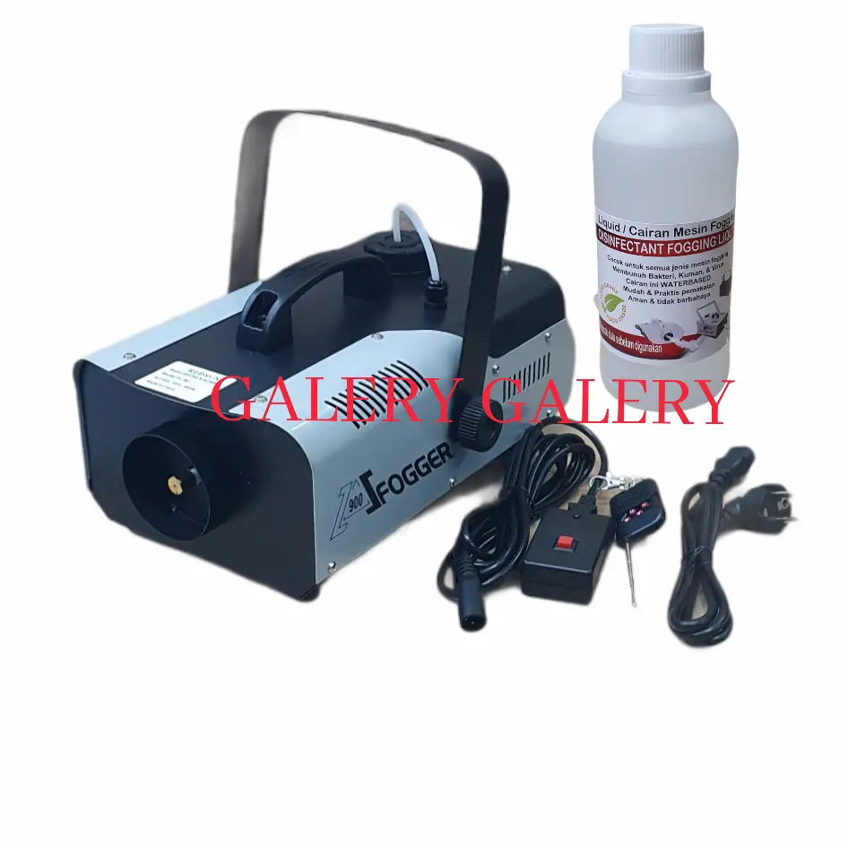 Paket Mesin Fogging Smoke 900w Plus Liquid Fogging Disinfektan 1 Liter