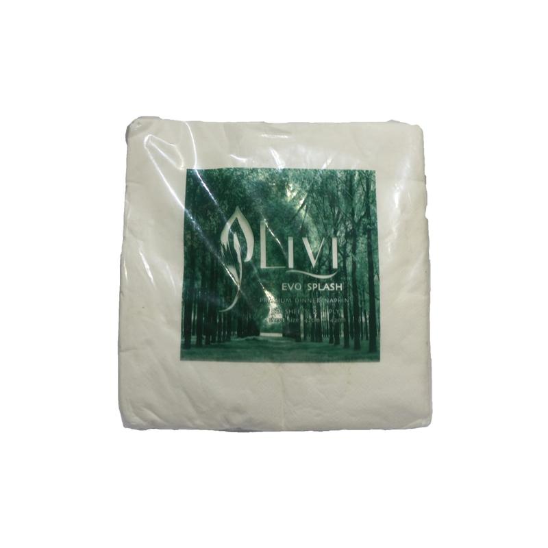 TISSUE LIVI Evo Napkin Premium Splash Dinner 50's - Shop | Tokopedia