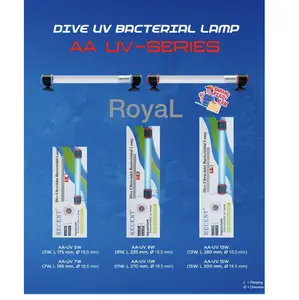 Lampu UltraViolet UV Aquarium Kolam RECENT RC AA UV 11 W 15 Watt