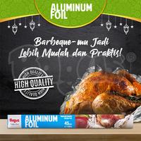 Gambar Bagus Aluminium Foil Box - 45 cm x 7.62 m W-21424 dari KODAKI Mall Kota Administrasi Jakarta Utara 2 Tokopedia