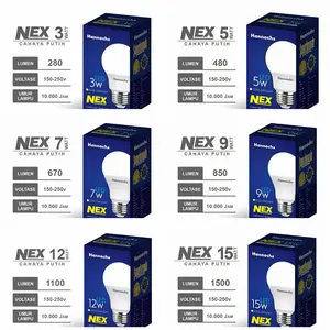 hannochs lampu led nex cdl Putih 3watt 5watt 7watt 9watt 12watt 15watt