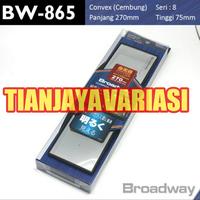 Gambar Kaca Spion Tengah Dalam Mobil BROADWAY BW-865 270mm Convex Cembung dari TIAN JAYA VARIASI Kota Administrasi Jakarta Pusat 1 Tokopedia