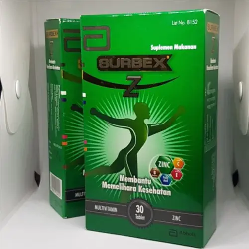 SURBEX-Z SUPLEMEN UNTUK MEMELIHARA KESEHATAN ISI 30 TABLET