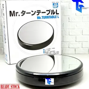 Mr Hobby - Mr Turntable L - Display Putar Dengan Kaca Cermin