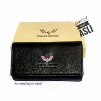 Gambar Dompet kulit STNK gantungan kunci Mobil Wuling (garansi kulit asli) - Hitam dari barangbagus shop Kab. Bandung 1 Tokopedia