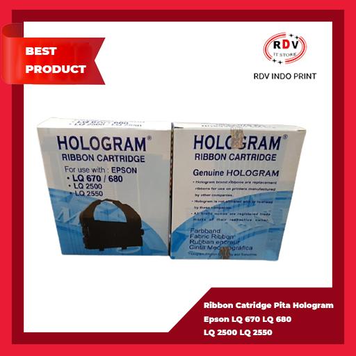 Gambar Ribbon Catridge Pita Hologram Epson LQ 670 LQ 680 LQ 2500 LQ 2550 dari RDV INDO PRINT_NEW Kab. Sumedang Tokopedia