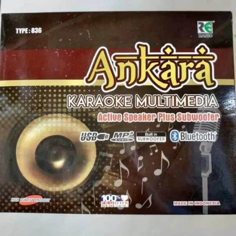 Kit Power Amplifier Speaker Aktif plus Mp3 Player Bloetooth ANKARA 3