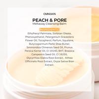 Gambar Peach and Pore Meltaway Cleansing Balm - 20GR dari OMNISKIN Kota Surabaya 4 Tokopedia