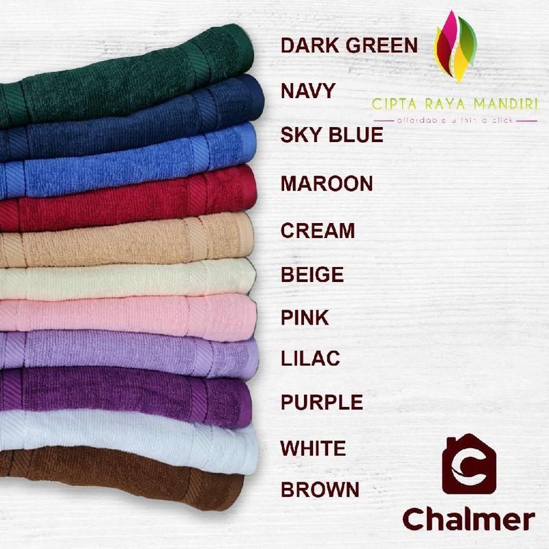 Handuk Chalmer 30x30 cm Handuk Muka Handuk Wajah Handuk Sapu Tangan 1