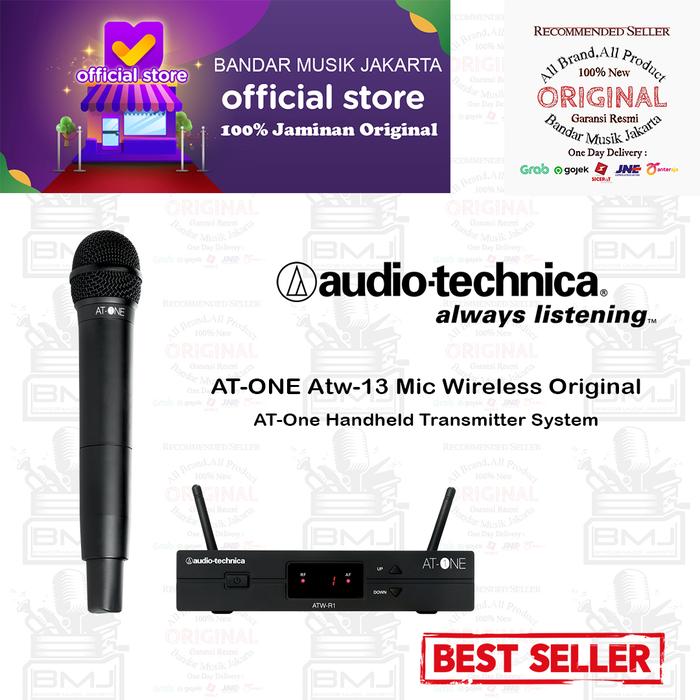 Gambar Audio Technica AT-ONE Atw-13 Mic Wireless Original,BMJ dari Bandar Musik Jakarta BMJ Kota Administrasi Jakarta Pusat Tokopedia