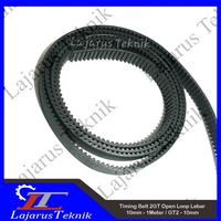 Gambar Timing Belt 2GT Open Loop Lebar 10mm - 1Meter / GT2 - 10mm dari Lajarus Teknik Kota Cimahi 1 Tokopedia