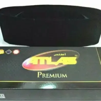PECI HITAM ATLAS AC Tinggi 8 cm 9 cm dan 10 cm Songkok Muslim Nyaman 1