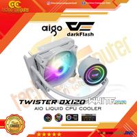 Gambar Aigo DarkFlash TWISTER DX-120 WHITE ARGB LED 120mm AIO Liquid Cooler dari Techno Computer Bali Kota Denpasar 1 Tokopedia
