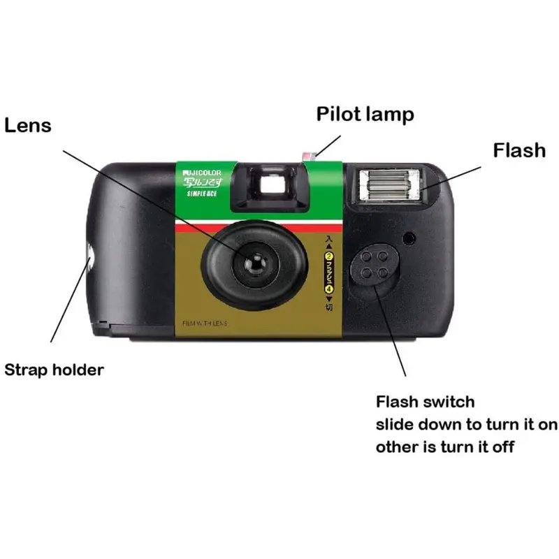 Fujifilm Simple ACE Disposable Camera ISO 400 Original Shop