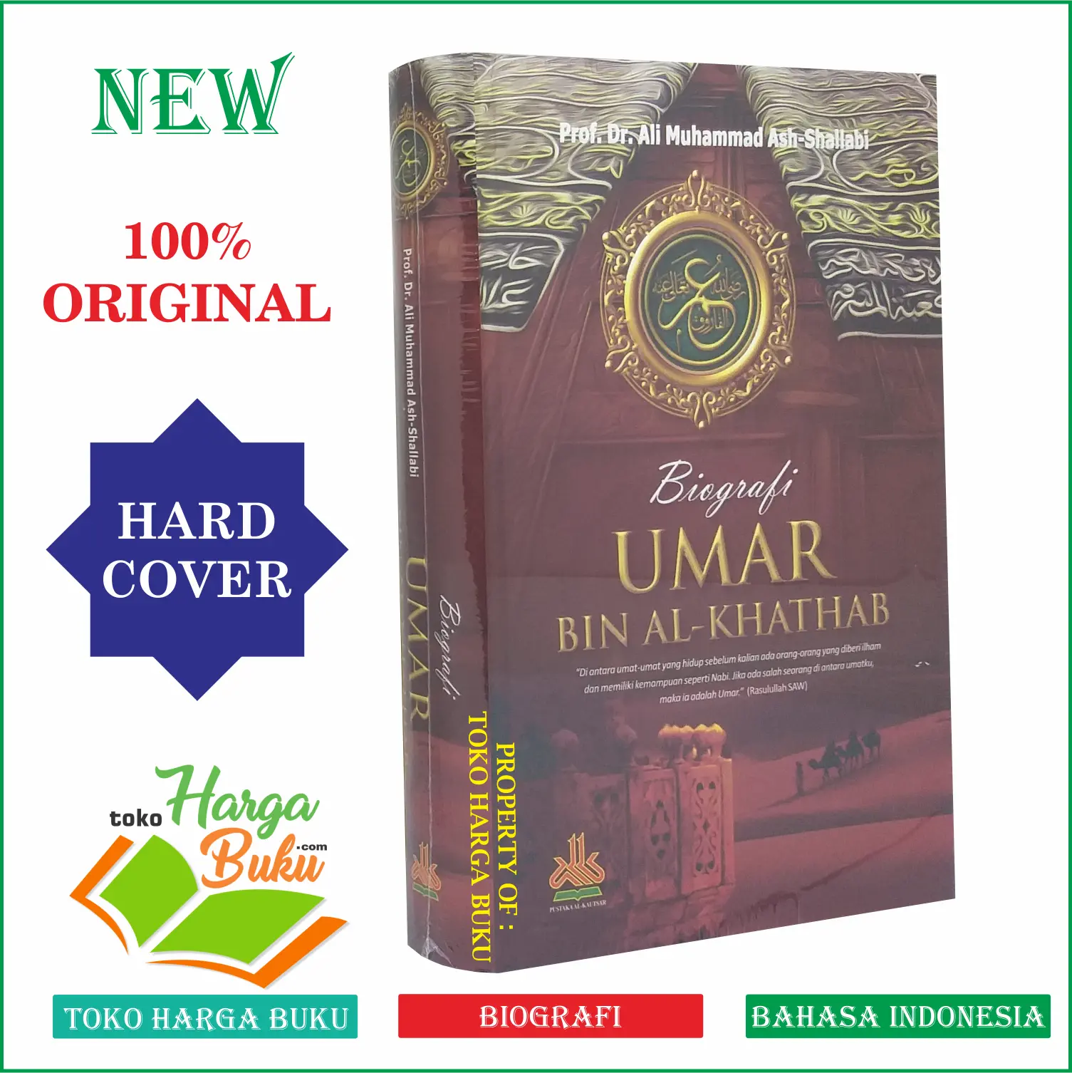 Biografi Umar bin Al Khathab - Penerbit Pustaka Al-Kautsar