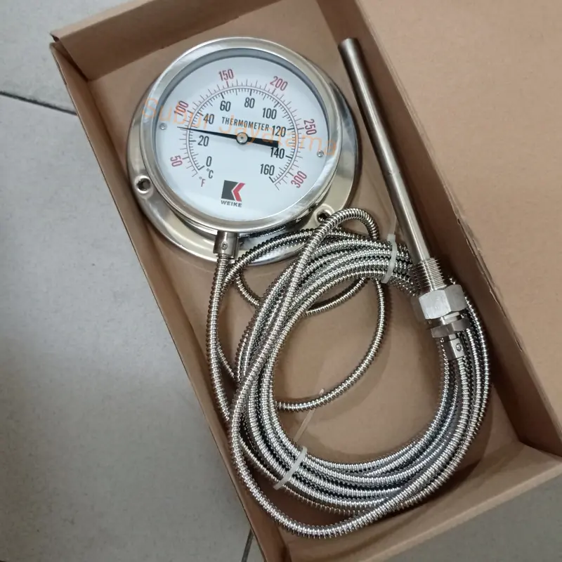 Thermometer Kapiler/Capillary 6 " inchi 120 Celcius Bottom 2