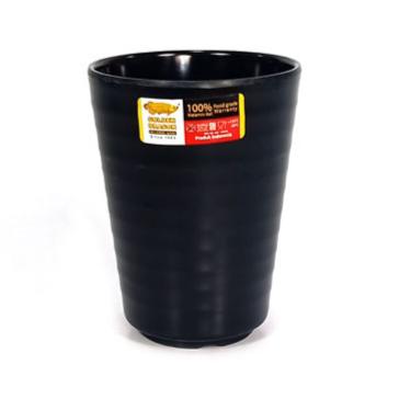 Gambar Golden Dragon Melamine Black Gelas Ulir Datar 3" - 260 ml ( B2303 ) dari Bursa Dapur Mall Kota Administrasi Jakarta Barat Tokopedia