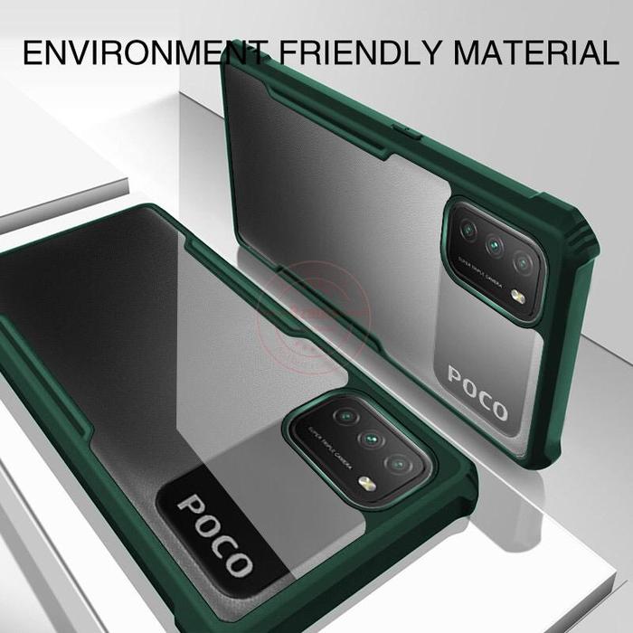 Gambar XIAOMI POCO M3 RZANTS BLADE ORIGINAL CLEAR HARD CASE ARMOR POCOPHONE dari Case Thebest Kota Administrasi Jakarta Pusat Tokopedia