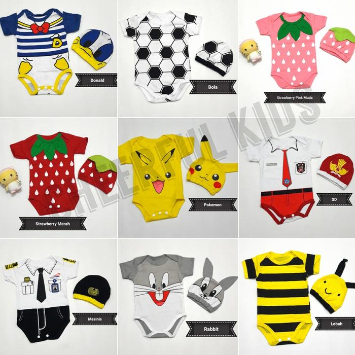 Gambar Jumper Bayi Type A Newborn Model Kelinci Lebah Bola Karakter Lucu dari Pink Cheerful Kab. Bandung Barat Tokopedia