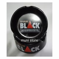 Gambar asbak keramik hitam tinta emas asli dari muni store Kab. Bogor 3 Tokopedia