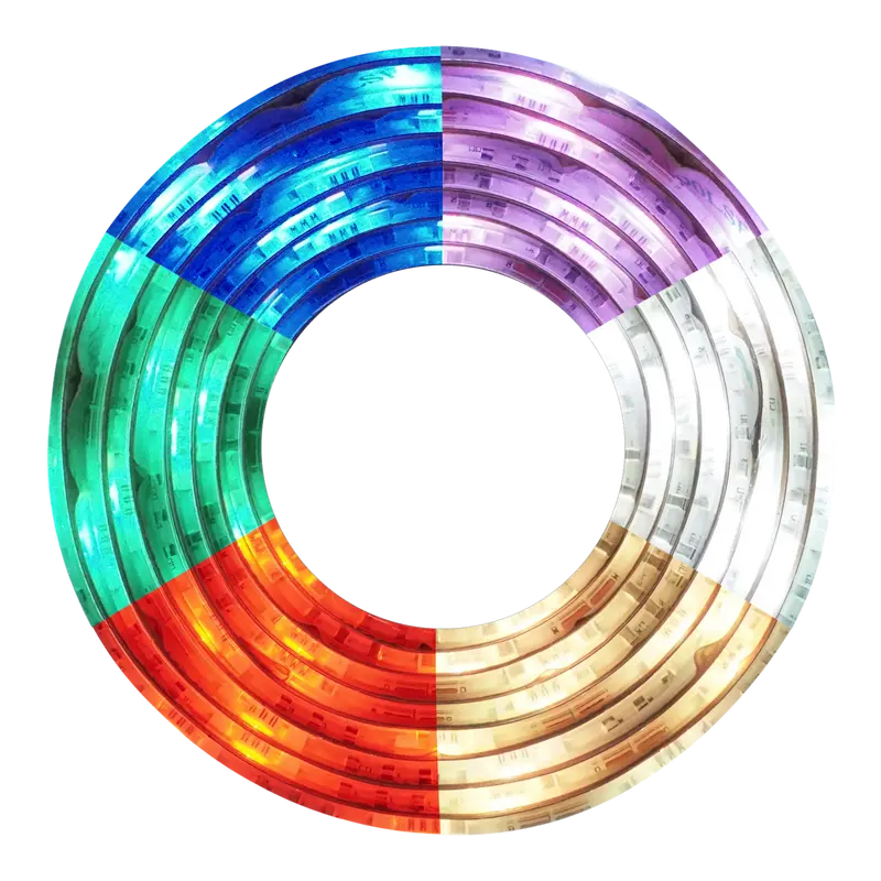 BARDI Lampu LED Strip RGBWW Wifi 2m Smart LED Strip 2