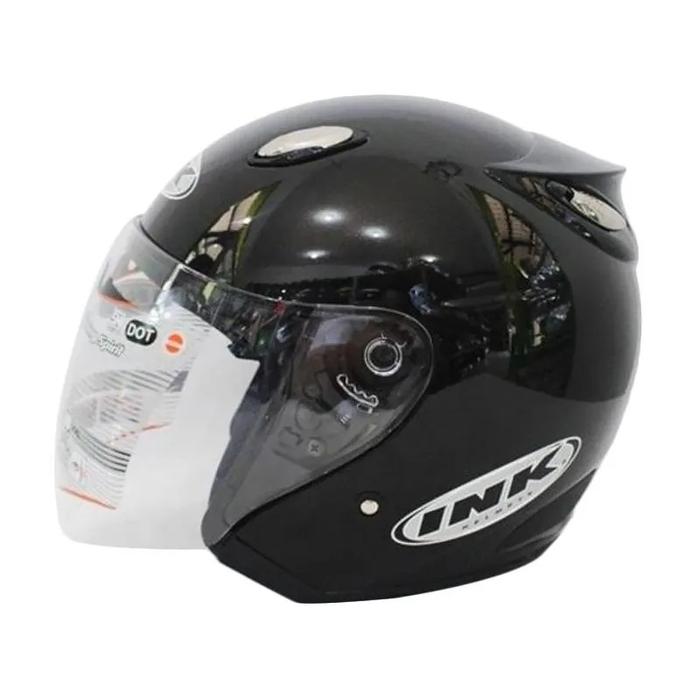 Gambar Helm Ink Centro warna HItam GLossy (KACA REQUEST) - KACA PELANGI dari HelmPro Kota Bandung Tokopedia