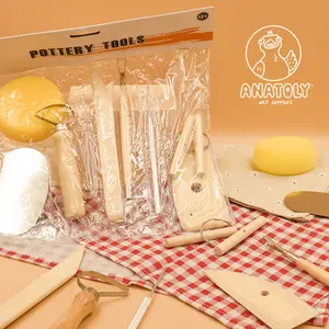 Basic Pottery Tool Kit - 8 in 1  - for professional or beginner