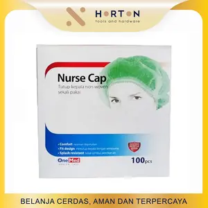Nurse Cup OneMed / Penutup Kepala / Topi Bedah