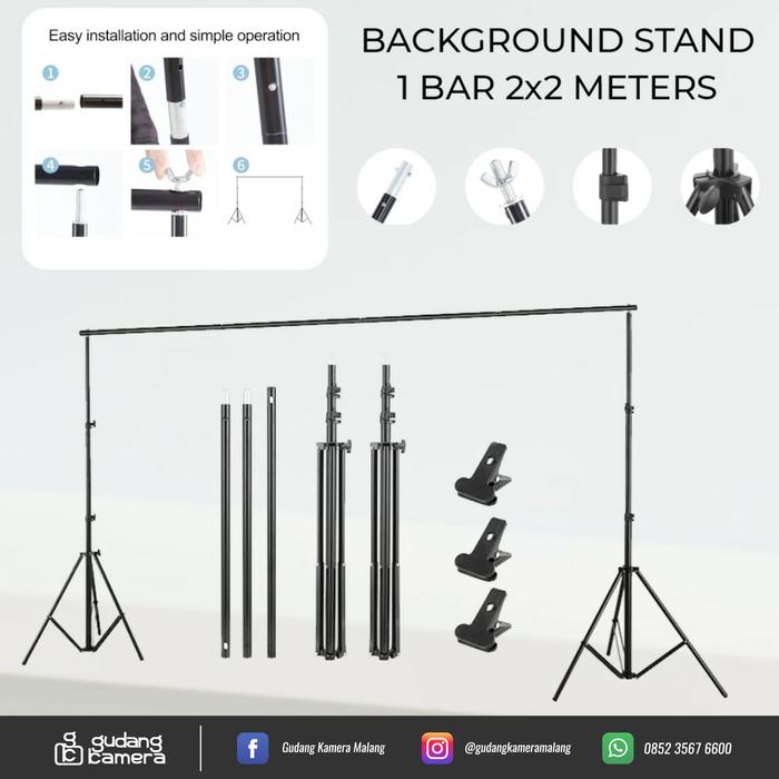 Jual Stand Baground 2x2 Meter - Kota Malang - Gudang Kamera Malang_NEW ...