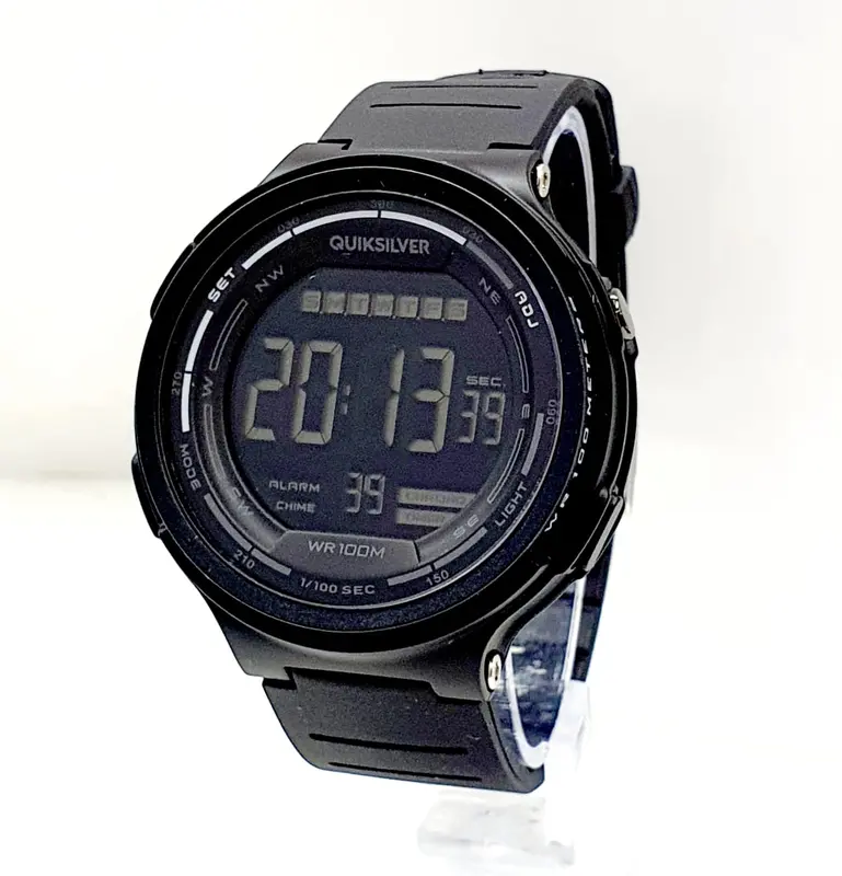 Quiksilver Rubik Jam Tangan Pria Digital - Tali Karet - Free Box 3
