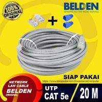 Gambar 20 M Kabel LAN Belden UTP Cat5E 20M ORIGINAL Siap Pakai 20 Meter dari Diwantama Computer Jakarta Selatan 1 Tokopedia