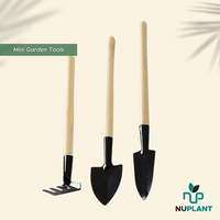 Gambar Mini Garden Tools Perlengkapan Berkebun Tanaman Hias Sekop Garu dari Nuplant Official Shop Kab. Sidoarjo 1 Tokopedia
