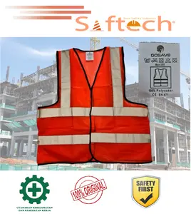 ROMPI SAFETY ORANGE STABILO JARING 4 GARIS GOSAVE 4 LINE MURAH