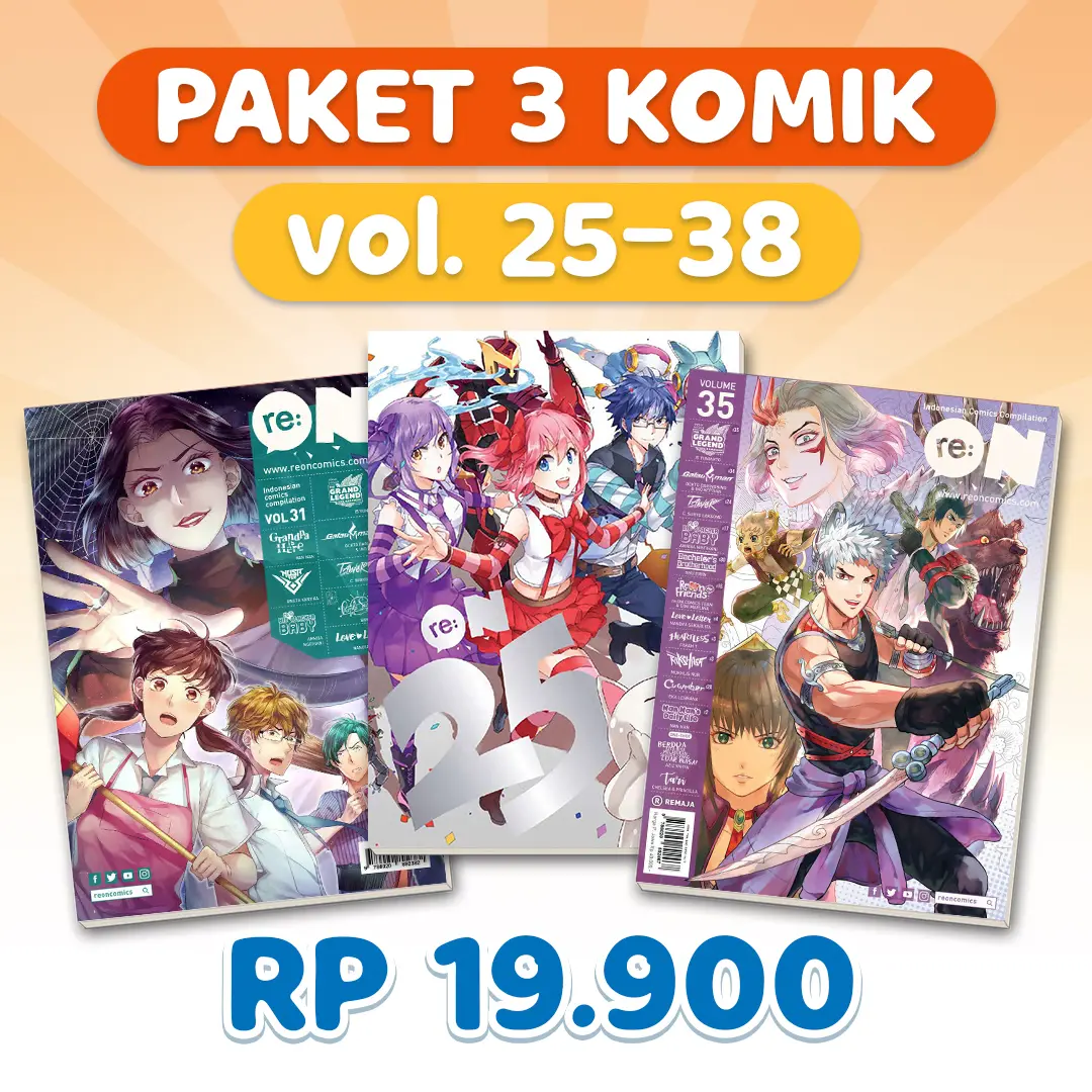 Paket 3 Komik re:ON Volume 25 - 38 (Bebas Pilih)