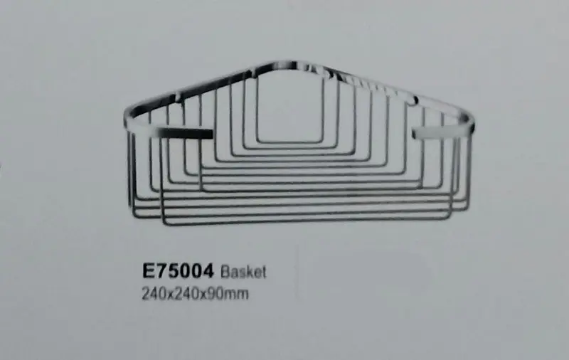 Rak Sudut Kamar Mandi ELITE E75004 Stainless Steel SUS 304 0