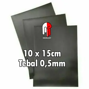 Magnet Strip Lembaran Sheet Rubber Karet Size 10cm x 15cm Tebal 0,5mm