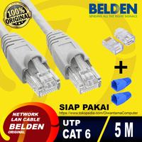Gambar 5 M Kabel LAN BELDEN UTP Cat 6 ORIGINAL 5M Siap Pakai 5 Meter dari Diwantama Computer Jakarta Selatan 1 Tokopedia