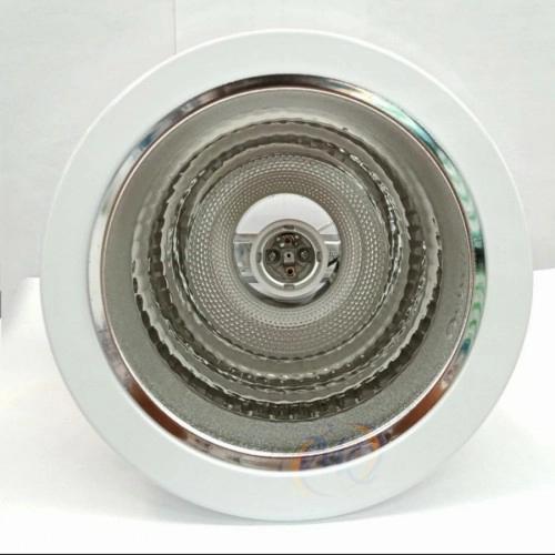 Gambar Kap Lampu Plafon Downlight 4 Inch Putih Fiting E 27 Gampang di Pasang dari toko maju jayo Kota Semarang Tokopedia