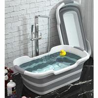 Gambar Bak Mandi Bayi Lipat Foldable Baby Bathtub 60 x 40CM with Drain Hole dari DIMANA SHOP Kota Bandung 1 Tokopedia