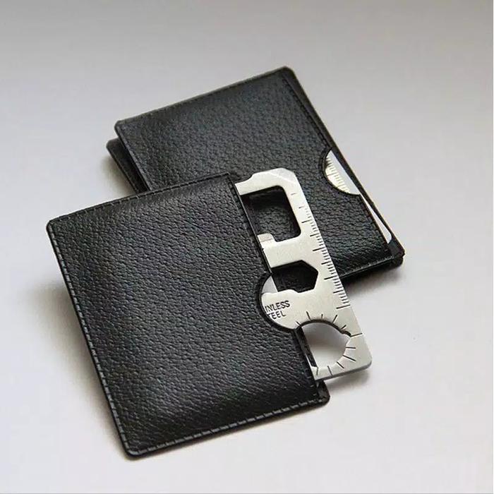 Gambar Alat Multi Fungsi - Solid Wallet EDC 11 in1 Ukuran Kartu dari Kang Gege Kota Tangerang Tokopedia